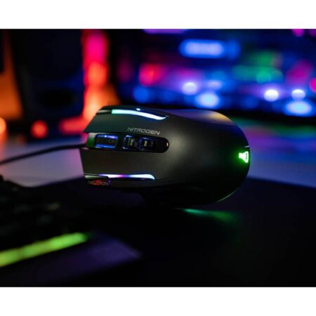 Souris Gamer Filaire 9 Boutons 7200 Dpi THE G-LAB KULT-NITROGEN-NEUTRON – Noir Tunisie