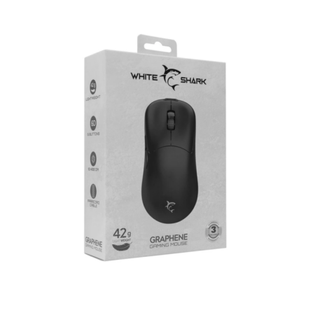 Souris Gamer White Shark GM-5014 Graphene 12 400 DPI – Noir – GM-5014BLK Tunisie