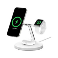 Socle De Recharge Belkin Aimanté Et Pliable Avec Qi2 15 W – Noir – WIB007vfBK Tunisie