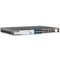 Commutateur D-link Poe 24 Ports 1000mbps 2xsfp 250w – Noir – DGS-F1026P-E Tunisie
