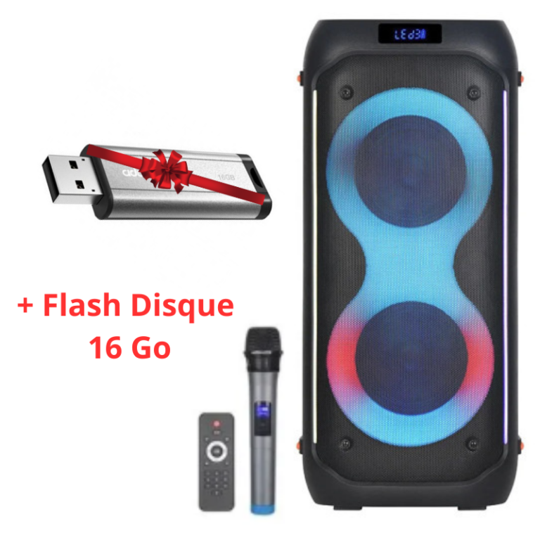Haut Parleur iconix Bluetooth – Noir – Ndr-610 Tunisie