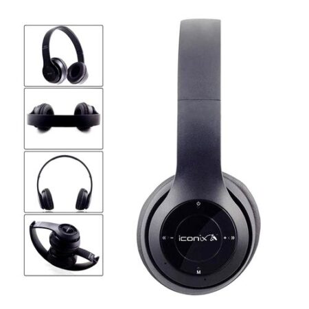 Casque Iconix HB-1128 – Noir – HB1128 Tunisie