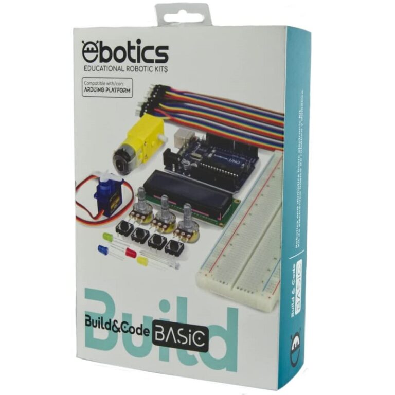 Kit électronique et de programmation de base Ebotics KSIX Build & Code – BXBC01 Tunisie
