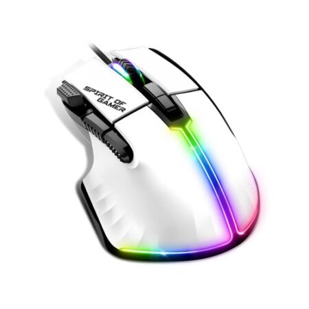 Souris Gaming Spirit of Gamer PRO M5 RGB -Blanc -S-PM5RGBWT Tunisie