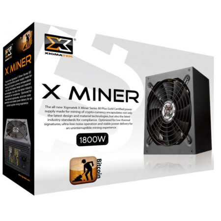 Bloc Alimentation XIGMATEK X-Miner EN9757 92 PLUS -1800W  EN9757 Tunisie