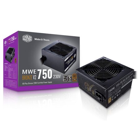 Bloc d’alimentation Cooler Master MWE 750 W Bronze V2 80+ Tunisie