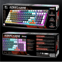 Clavier Gamer Filaire Spirit Of Gamer Xpert K350 Rgb Switch Marron Gris – CLA-XK350GR Tunisie