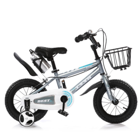 Vélo Enfant Best Bike 14″- Gris – F1-14 Tunisie