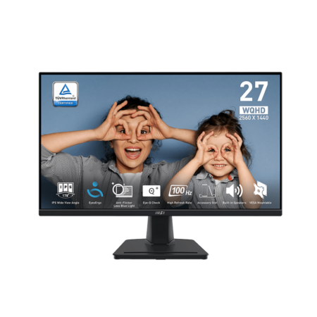 Ecran MSI 27″ PRO MP275Q 2K QHD IPS 100Hz – 9S6-3PC3CM-026 Tunisie