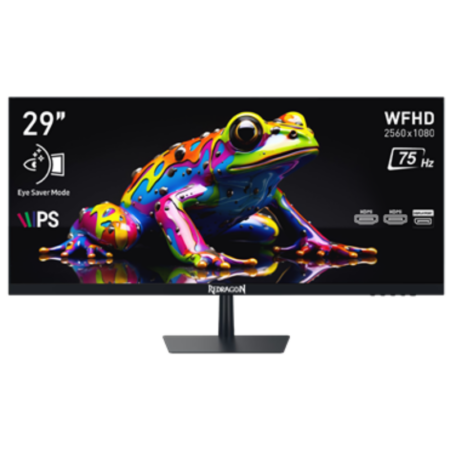 Ecran Redragon Pro Carthago 29″ WFHD IPS 75Hz – GM29B2F Tunisie