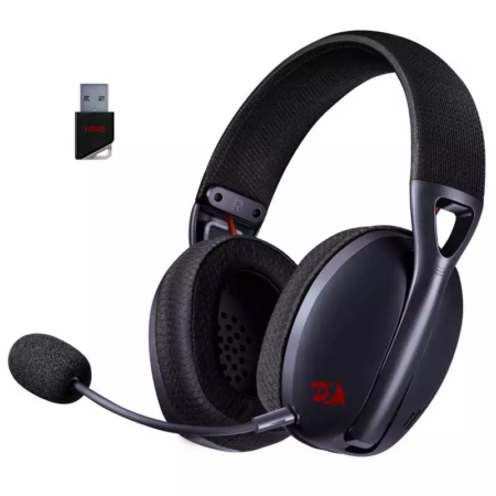 Micro Casque Gamer Sans Fil Redragon H848 Pro – Noir -H848-PRO-BK Tunisie