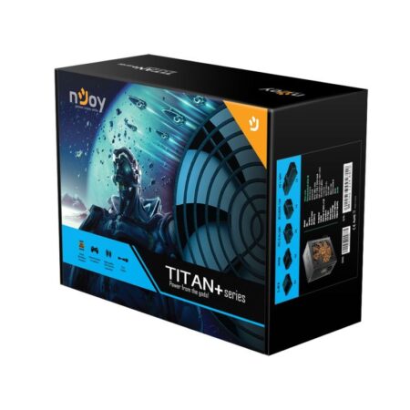 NJOY ALIMENTATION TITAN+ 600W 80+ BRONZE Tunisie