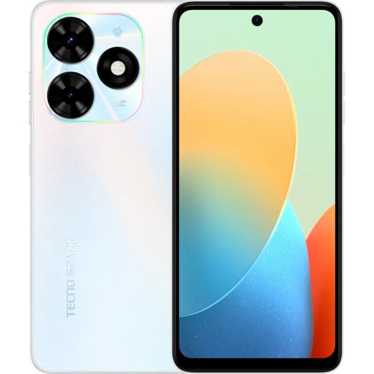 Smartphone Tecno Spark Go 2024 2Go – 64Go – Blanc Tunisie
