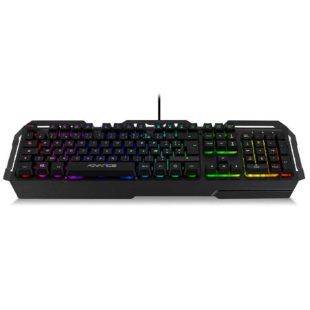 Clavier Gaming ADVANCE RGB SEMI-MECANIQUE GTA250 -Noir – CLA-GTA250 Tunisie