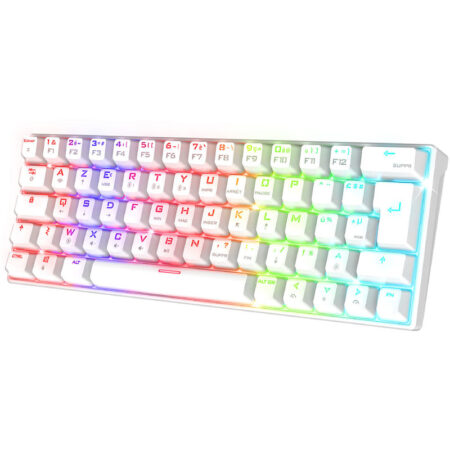 Clavier Sans Fil Mécanique Spirit of Gamer XPERT K200 DARK MECA RGB – Blanc – CLA-XK200WT Tunisie