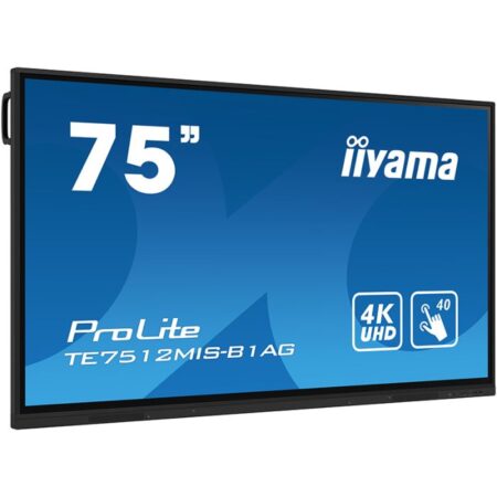 Ecran Interactif IIYAMA 75” 4K UHD IPS 60HZ – Noir Mate – TE7512MIS-B1AG Tunisie