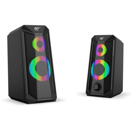 Haut Parleur Havit Sk202 Electronic Sports Rgb Usb – Noir – SK202 Tunisie