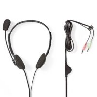 Micro Casque Filaire Nedis – Noir – CHST100BK Tunisie