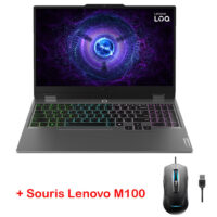 Pc Portable Gamer Lenovo Loq3 15iax9 I5 12gén 12go 512go Ssd RTX 2050 4Go- Noir – 83GS00L1FG Tunisie
