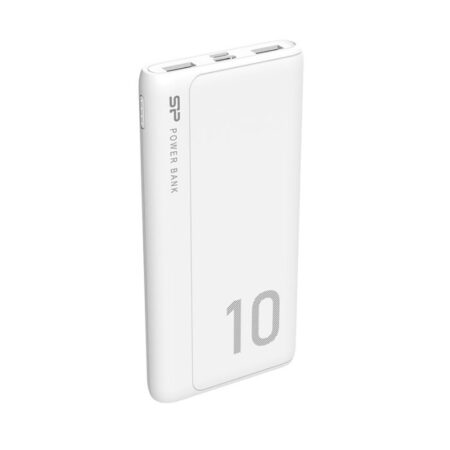 Power Bank Silicon Power Gp15 10000mah – Blanc -SP10KMAPBKGP150W Tunisie