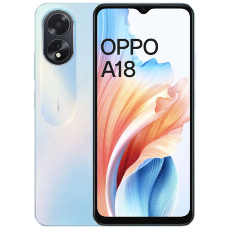 Smartphone OPPO A18 4GO 128GO – Blue Tunisie