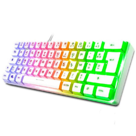 Clavier Gamer Filaire Spirit Of Gamer PRO-K2 RGB – Blanc – CLA-PK2WT Tunisie