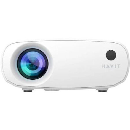 Vidéo Projecteur Havit Pj207 Hd Lcd Display Wifi – Blanc – PJ207 Tunisie