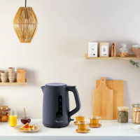 Bouilloire Sans Fil Moulinex BY2M0810 2400 W 1.7L Noir Tunisie