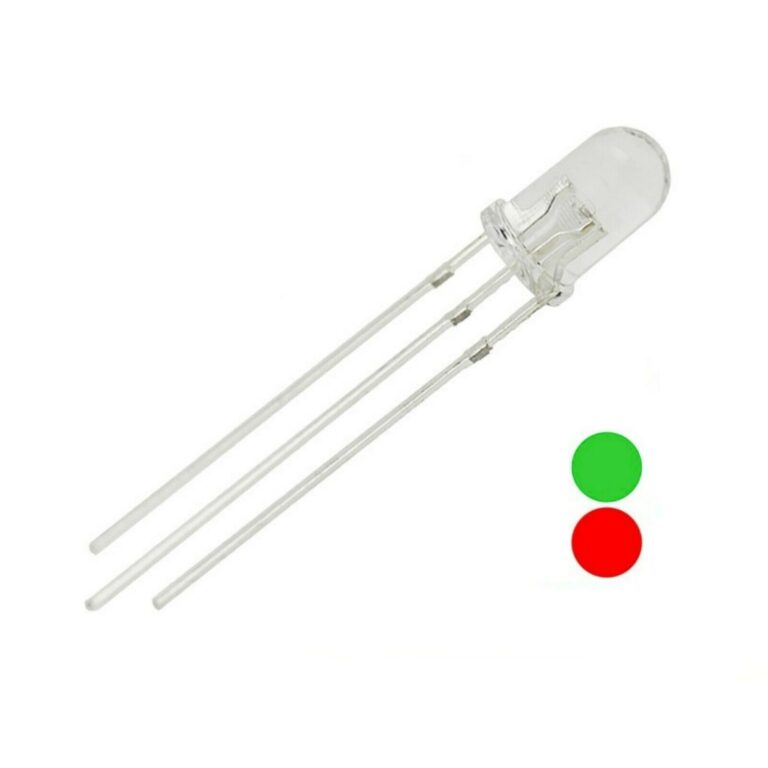 Cathode Commune 5 mm Led Bi-couleur rouge/vert Tunisie