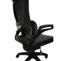 Chaise Directeur Mesh Molo Noir -Base Chrome Tunisie