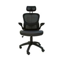 Chaise Directeur Mesh Molo Noir -Base Chrome Tunisie