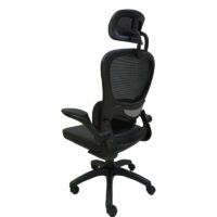 Chaise Directeur Mesh Molo Noir -Base Chrome Tunisie
