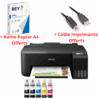Imprimante à Réservoir Intégré Epson Ecotank L1250 Couleur WI-FI – Noir – C11CJ71403 Tunisie