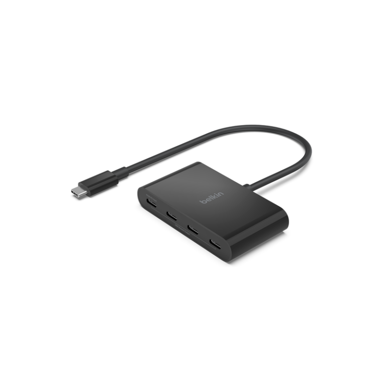 HUB BELKIN USB-C VERS 4 ports USB – AVC018BTBK Tunisie