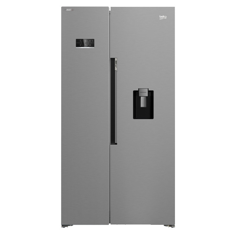 Réfrigérateur Side By Side Beko 635 L Inverter RGNE2635SX Silver Tunisie