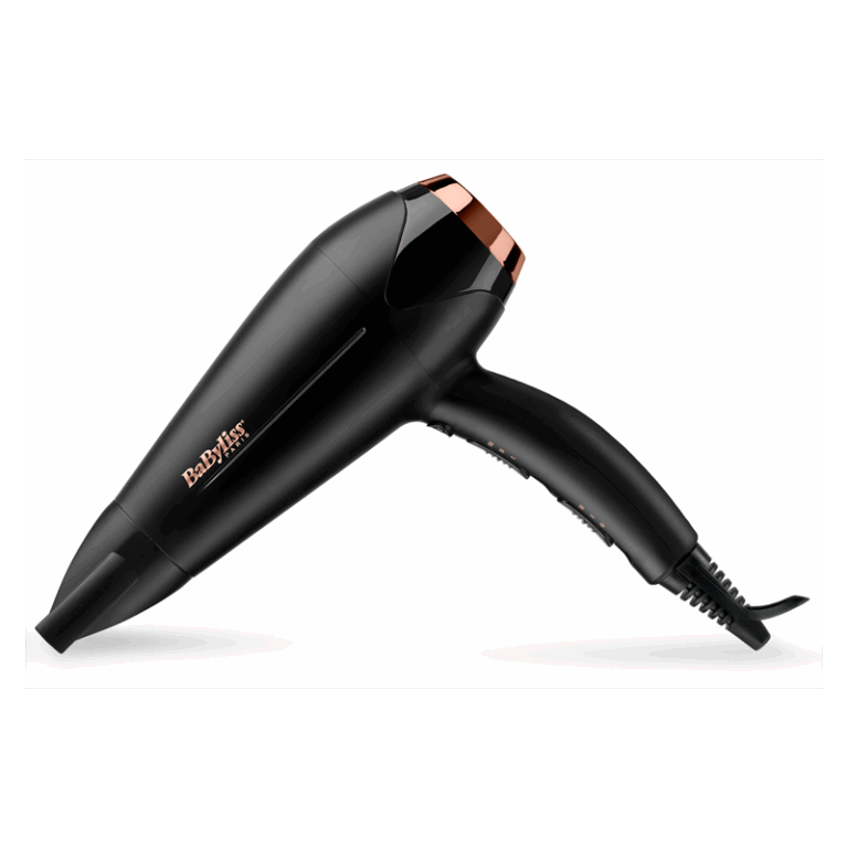 Sèche-cheveux Babyliss Turbo Shine D570DE 2200 W Noir & Rose Gold Tunisie