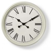 Horloge Murale Nedis 50 CM / Style Ancien / Blanc CLWA008WD50WT Tunisie