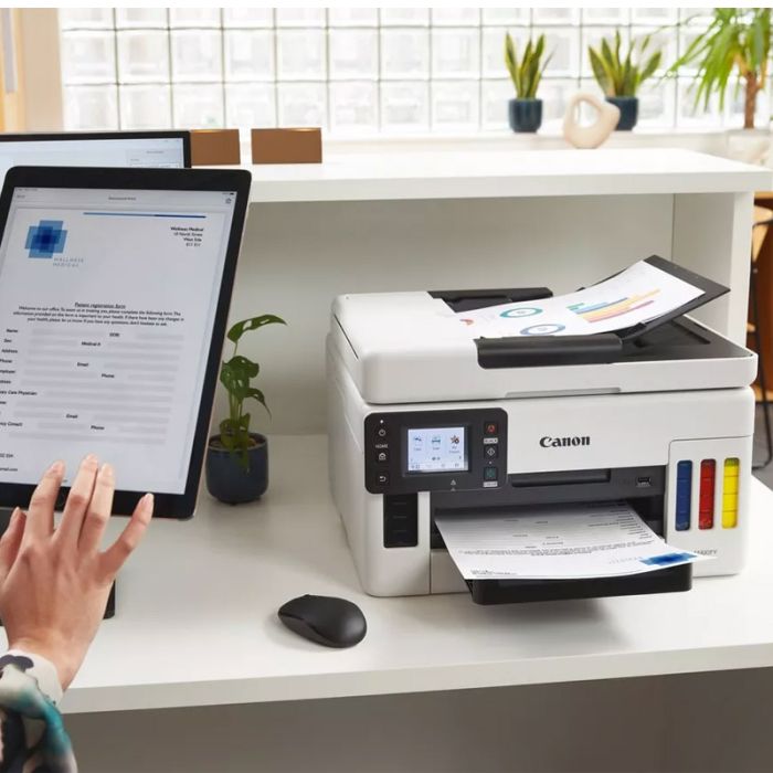 Imprimante Multifonction Canon Maxify Gx6040 Couleur Wifi Cloud -Blanc -BU-GX-6040 Tunisie
