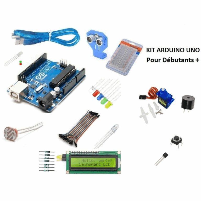 Kit Arduino Uno Pour débutants + Tunisie