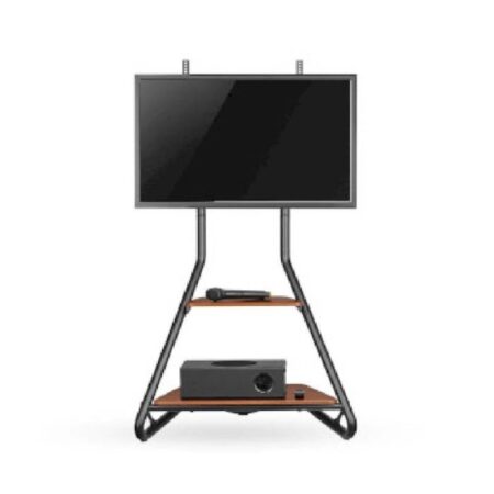 Support Fixe Nedis Pour Tv Au Sol 37” – 75” – Noir&marron -tvsm6200bk Tunisie