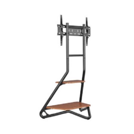 Support Fixe Nedis Pour Tv Au Sol 37” – 75” – Noir&marron -tvsm6200bk Tunisie