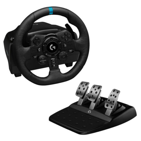 Volant De Course Avec Pédales Logitech G G923 Pour Pc , Playstation 4 Et 5 – Noir – 941-000149 Tunisie