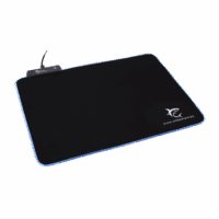 Tapis Souris White Shark LUMINOS L LED – Noir – MP-1862 Tunisie