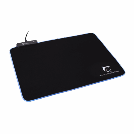 Tapis Souris White Shark LUMINOS L LED – Noir – MP-1862 Tunisie