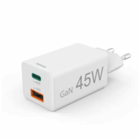 Chargeur Rapide Hama 1x Usb-c, 1x Usb- A, Mini Chargeur, Pd, 45 W – 125141 Tunisie