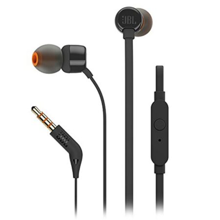 Écouteur intra-auriculaire JBL T110 – Noir -191892 Tunisie