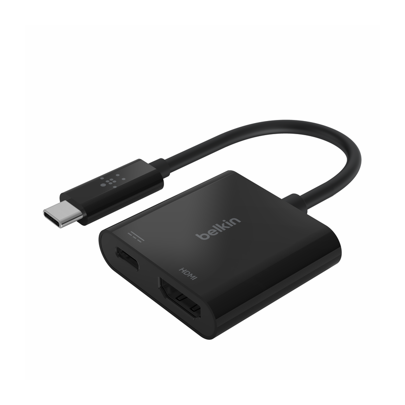 Adaptateur Belkin USB-C vers HDMI + recharge – AVC002BTBK Tunisie