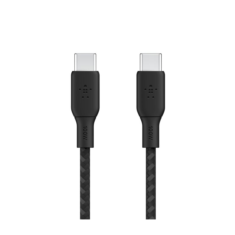 Câble De Charge Belkin Boost Charge Usb-c 100 W 3M Noir  – CAB014BT3MBK Tunisie