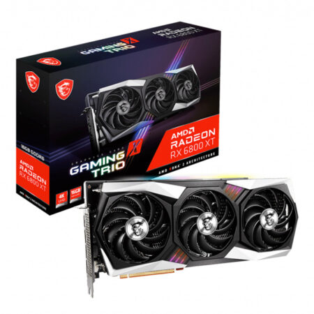 Carte Graphique MSI AMD RADEON RX 6800 XT GAMING X TRIO 16GO – 912-V395-015 Tunisie