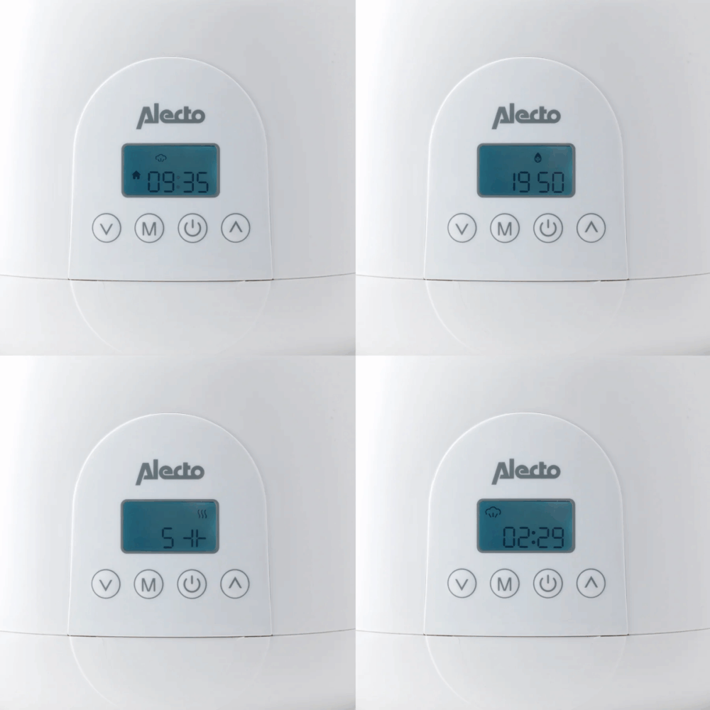 Chauffe Biberon Numérique Duo Alecto BW700TWIN Blanc Tunisie